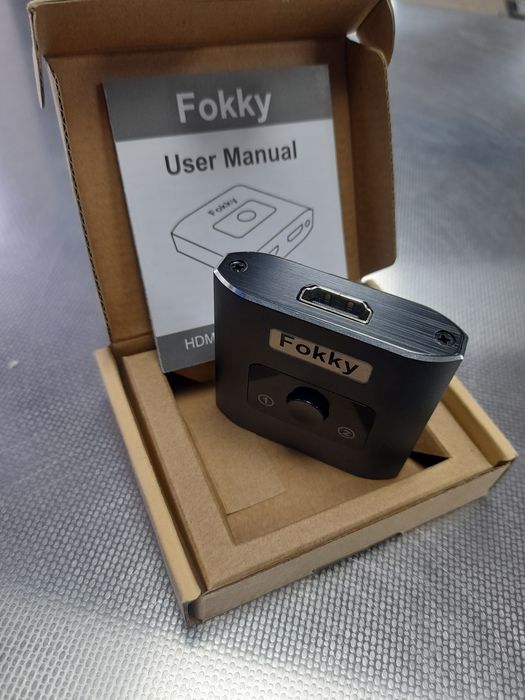 Світч Fokky HDMI Switcher 2.0 (HS305-BK)