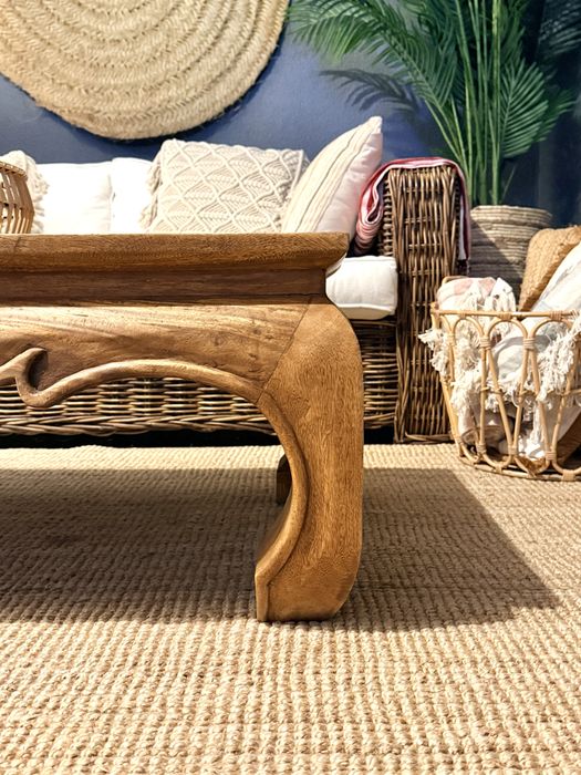 mesa opium centro apoio movel tv oriental teca Indonésia rustica