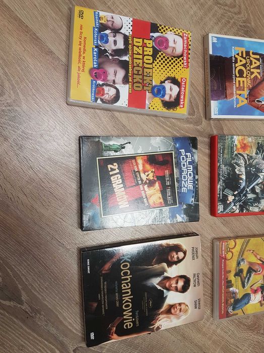 Filmy DVD - 9 szt.