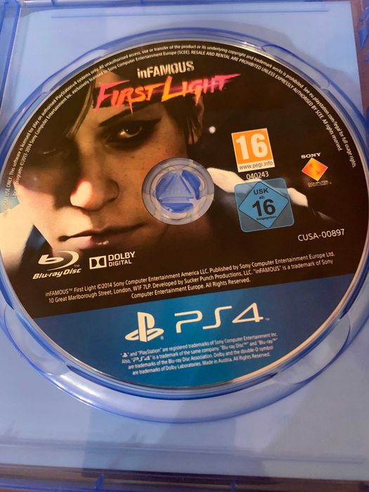 Infamous First Light ps4