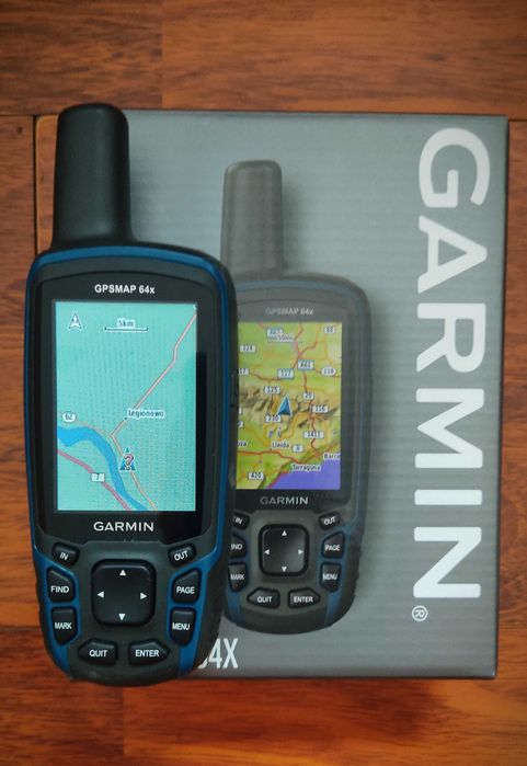 Profesjonalna turystyczna nawigacja Garmin GpsMap 64x Gps Glonass Galileo