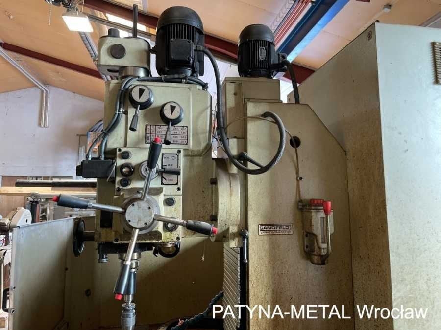 Wiertarka CNC ERLO kolumnowa, kadłubowa, słupowa