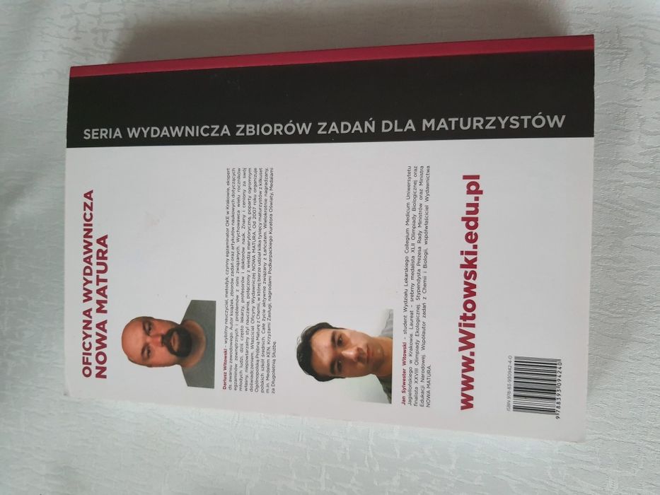 Zbiór zadań. Biologia 1. Dla kandydatów na uniwersytet