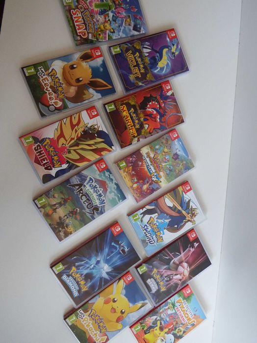 GRY POKEMON ! Nintendo SWITCH mam WSZYSTKO ! mega wybór GRY Switch !