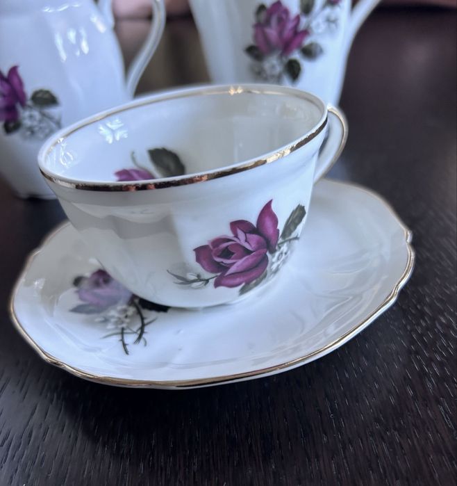 Serviço Café Vista Alegre antigo 15 peças - Novo  - Marca 32