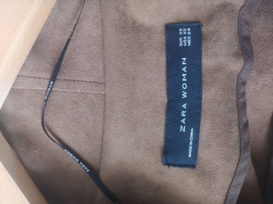 Casaco classy tipo camurça xs