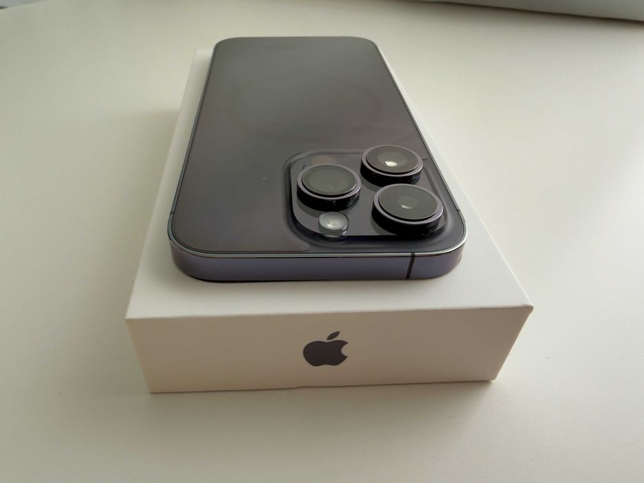 iPhone 14 Pro 128GB Roxo + 9 Capas + Acessórios Originais