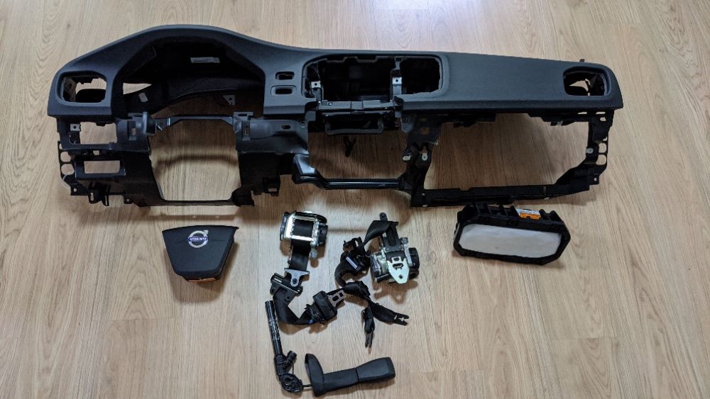 Conjunto Kit Airbags Tablier Volvo V60/S60 Original