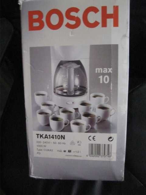 Кофеварка BOSCH TKA 1410,в хорошем состоян. в завод.упаковке.Качество!