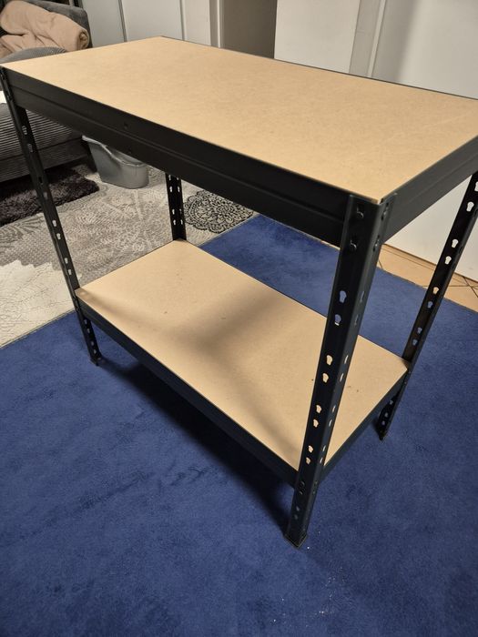 Regał Garażowy, Metalowy, Magazynowy Nit-Klick 90x90x45  i 120x90x45