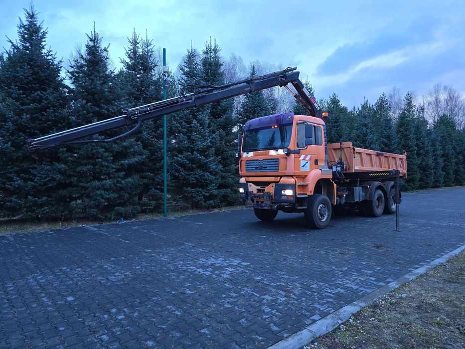 MAN TGA 26.410  MAN TGA 26.410 6x6 HDS komunalny wywrotka specjalny