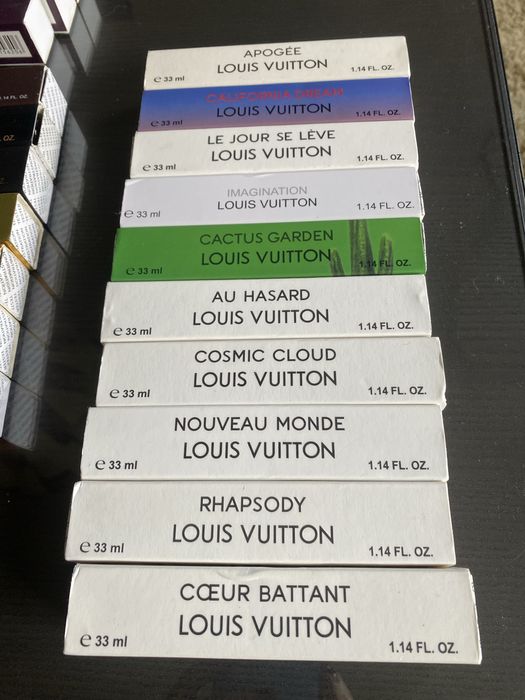 Perfumes de bolso da Louis Vitton