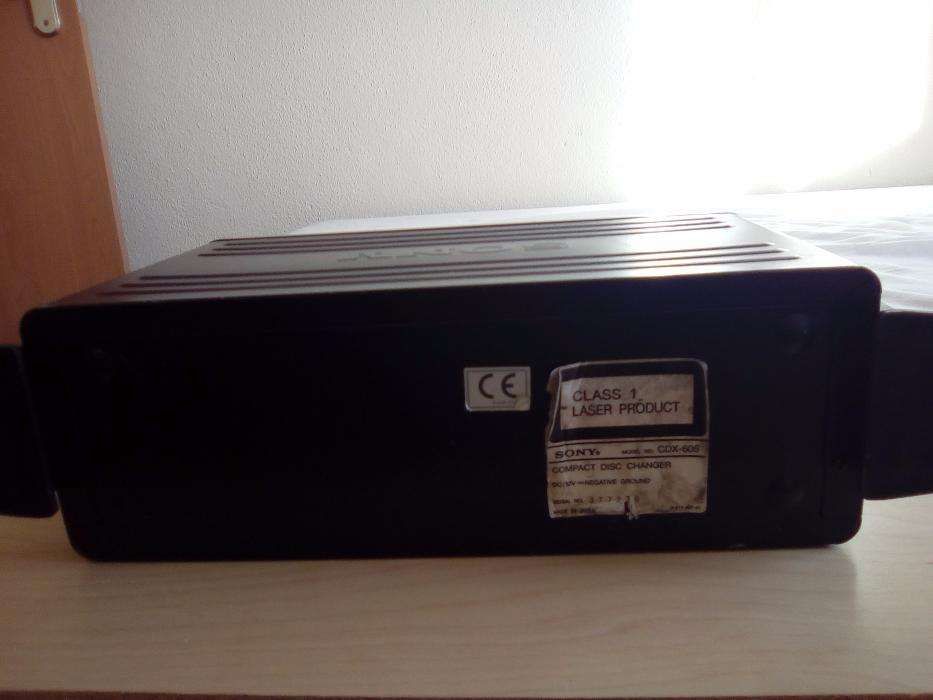 Compact disciplina changer-Caixa para 10 CDs