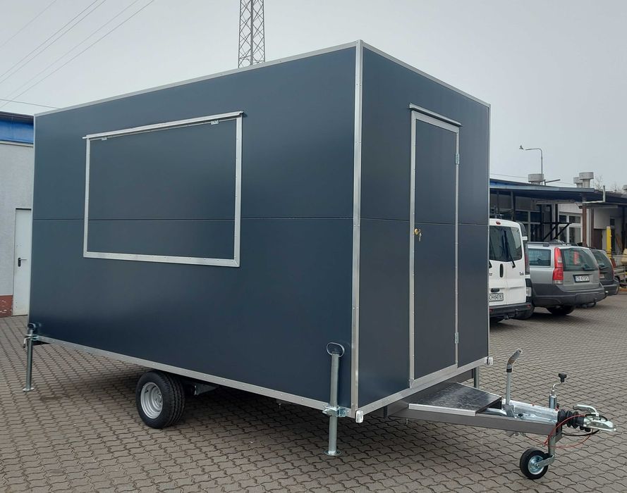 Nowa przyczepa pusta gastronomiczna 4[m]! Robiona pod klienta! OKAZJA!