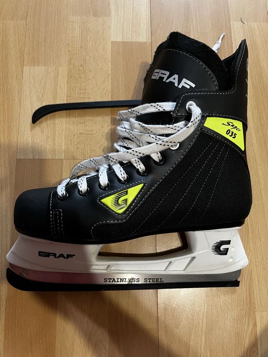Хоккейні коньки GRAF Super 035 для проф спорту та для аматорів