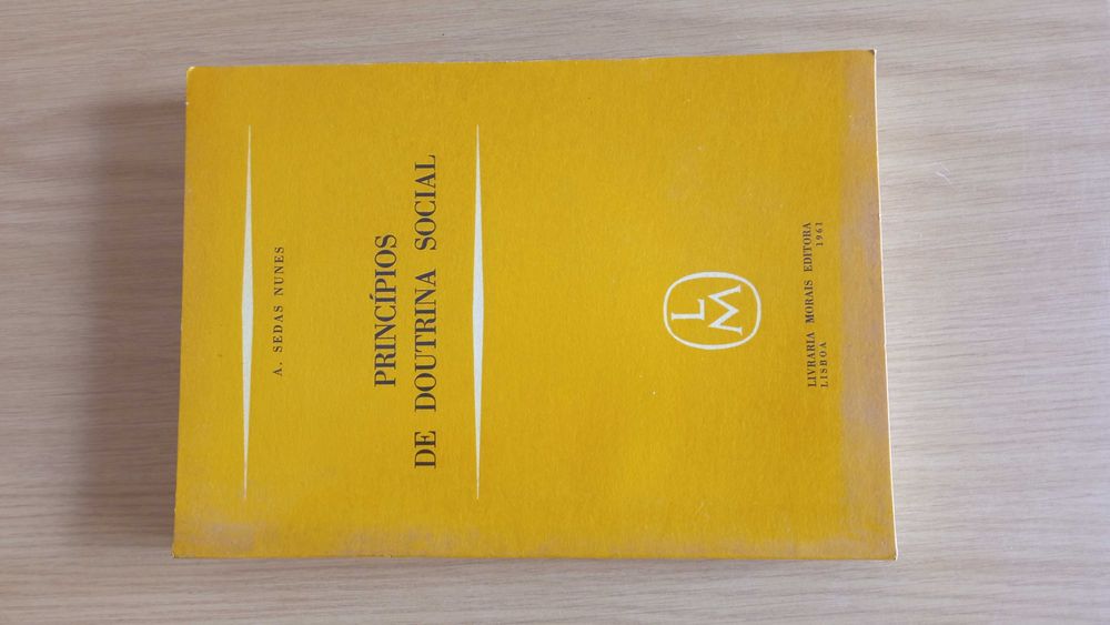 Princípios de Doutrina Social, A. Sedas Nunes