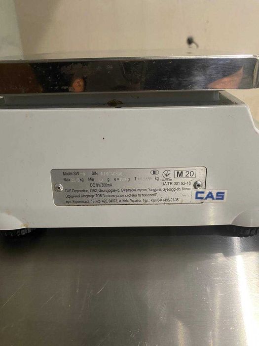Продам ваги CAS SW-5 та AD-5