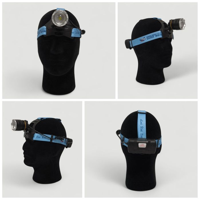 Мощный Налобный фонарик с светодиодом P70 датчик движения, зум