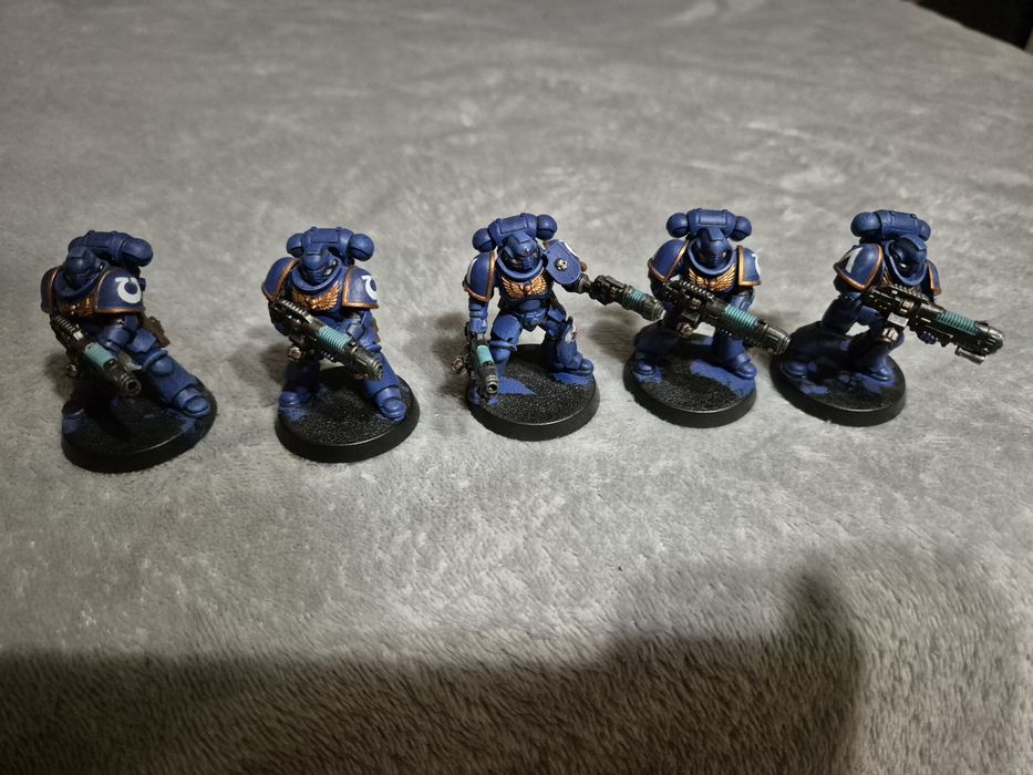 Warhammer 40k Ultramarines space marines Hellblaster Squad 2
