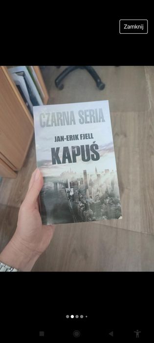 książka Kapuś. Czarna Seria Autor: Jan-Erik Fjell