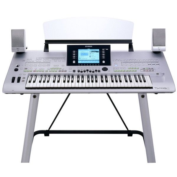 Yamaha Tyros 3 +MS02 Speakers  +suporte teclado Yamaha tyros 3+ capas