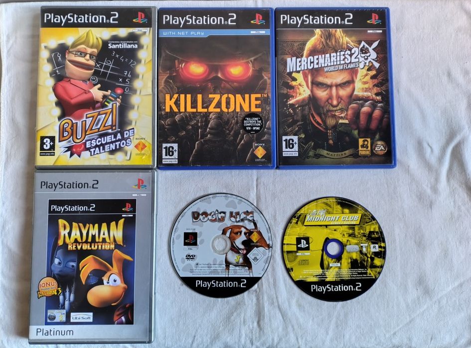 7 Videojogos - PS2/PlayStation 2