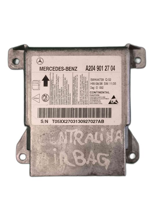 Centralina Airbag MERCEDES-BENZ C-CLASS A2049012704 (OEM) | 5WK44739 (OEM)