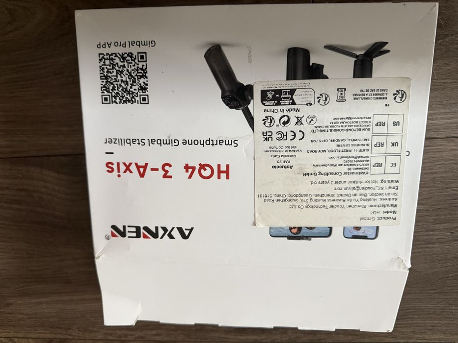 Gimbal stabilizator selfie statyw AXNEN HQ4 3-Axis do telefonu