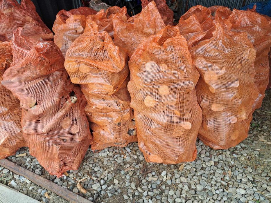 Drzewo twarde workowane lub luzem