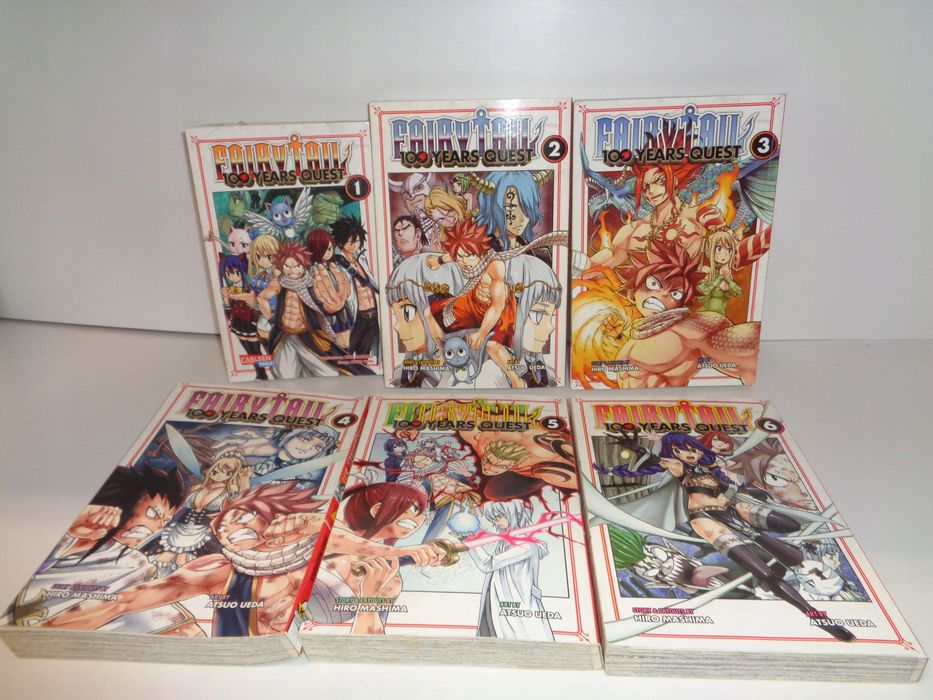 Fairy Tail 100 years quest 1- 6 (2-6 j.ang, t.1 j.niem) Mashima, Ueda