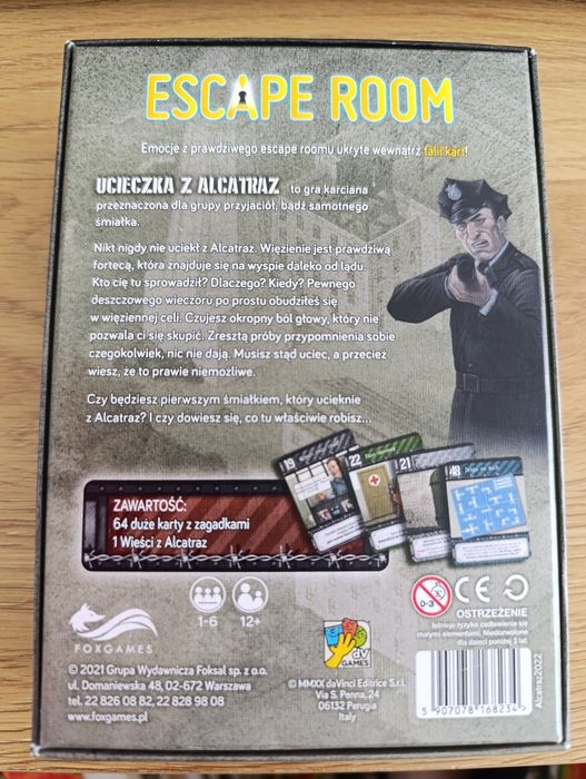 Ucieczka z Alcatraz - Escape Room