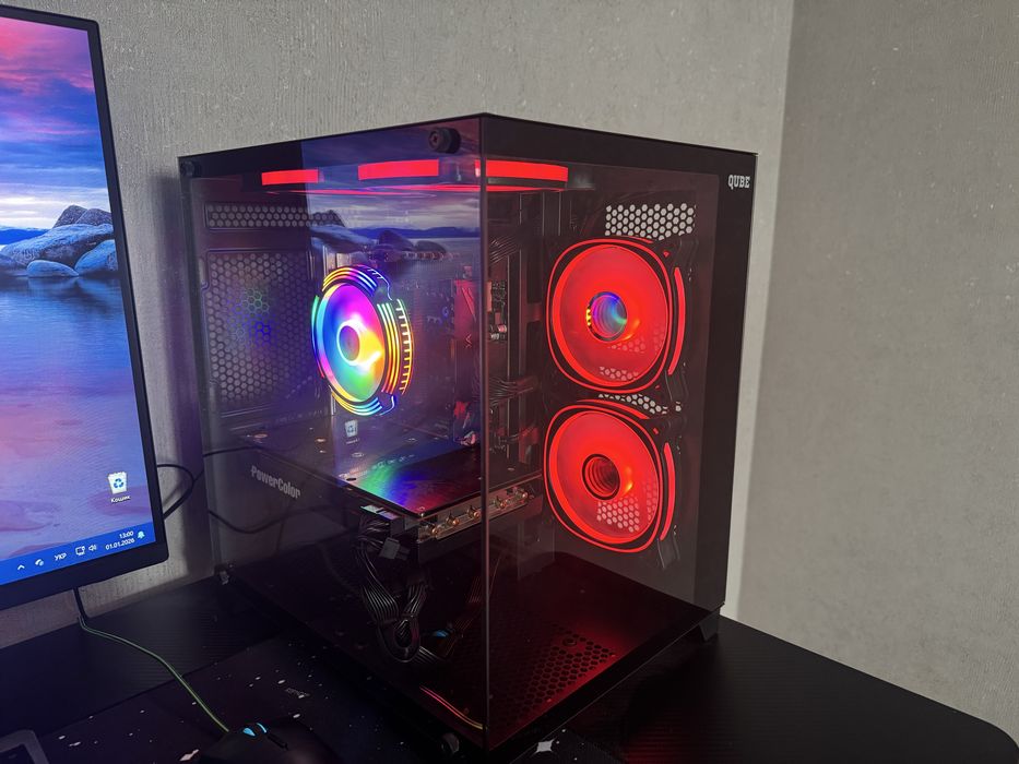 Продам ігровий  ПК 32gb озу відеокарта RX5700XT 8gb стан нового