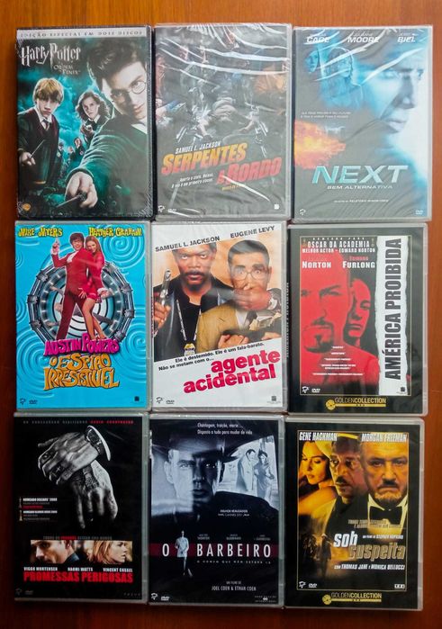 DVDs - Filmes originais e lacrados