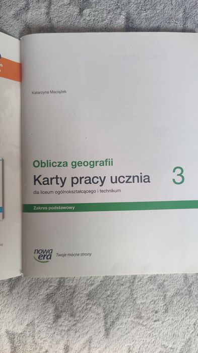 Oblicza geografii 3 zakres podstawowy