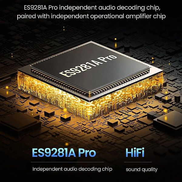 Wzmacniacz słuchawkowy DAC Ugreen CM545 ze złącza USB-C do mini jack 3