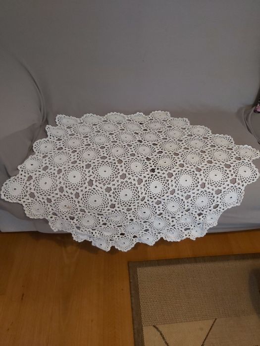 Centro de mesa para camilha de RENDA