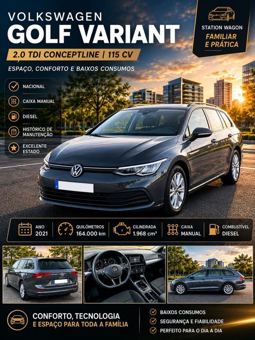 VW Golf Variant 2.0 TDi Conceptline
