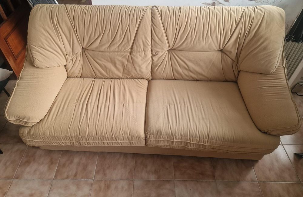 Sofá Bege - URGENTE - muito confortável!