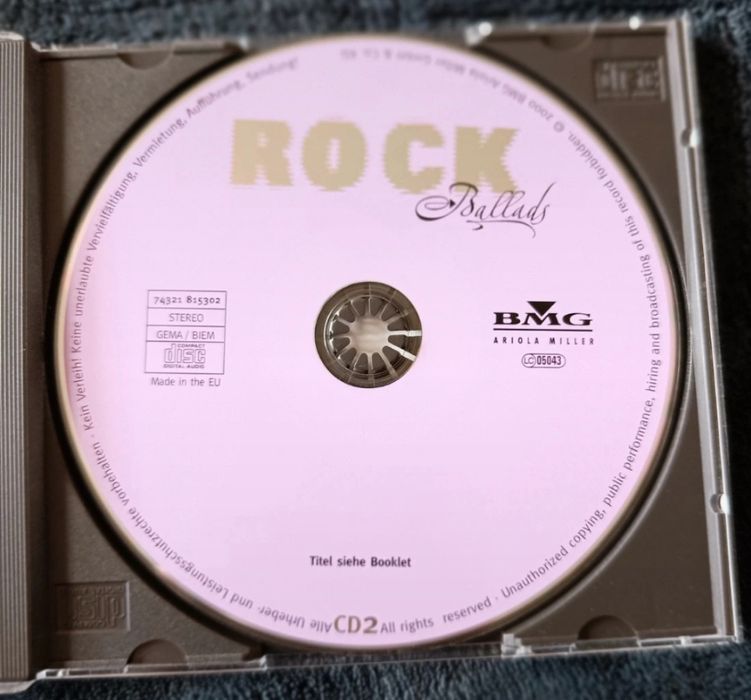 rock Ballads - 3 cds