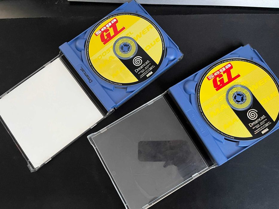 Два диска Sega GT (PAL, європейська версія) для SEGA Dreamcast