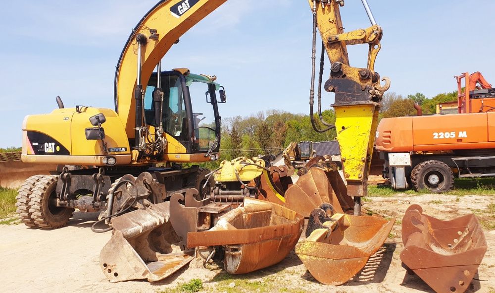 caterrpillar cat 318d 315 , 313d 316 łyżka skarpowa do rowów kopiąca