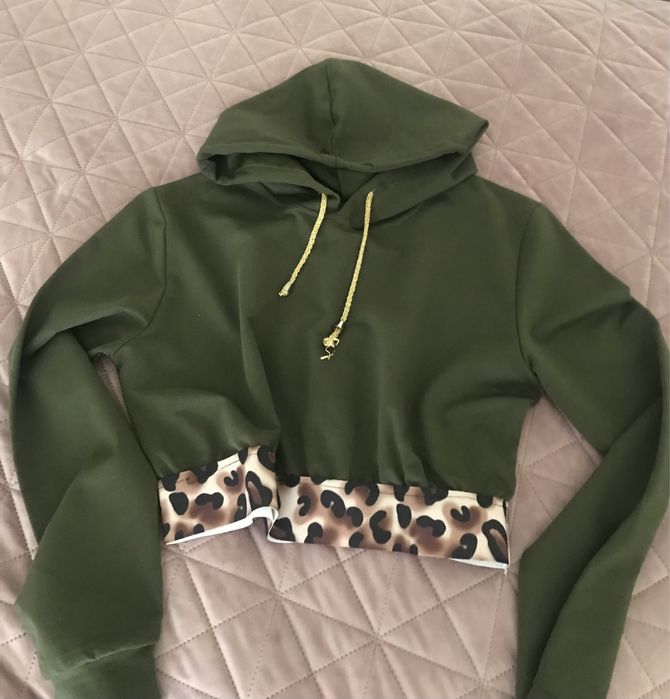 Bluza khaki / okrycie wierzchnie/