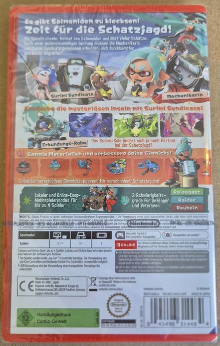 Nowa Gra Switch 2 NINTENDO Splatoon Raiders