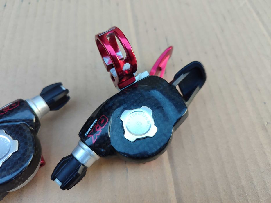 Manetki SRAM X.0 Trigger Carbon 3x9spd. Sram X0 XO X.O RED