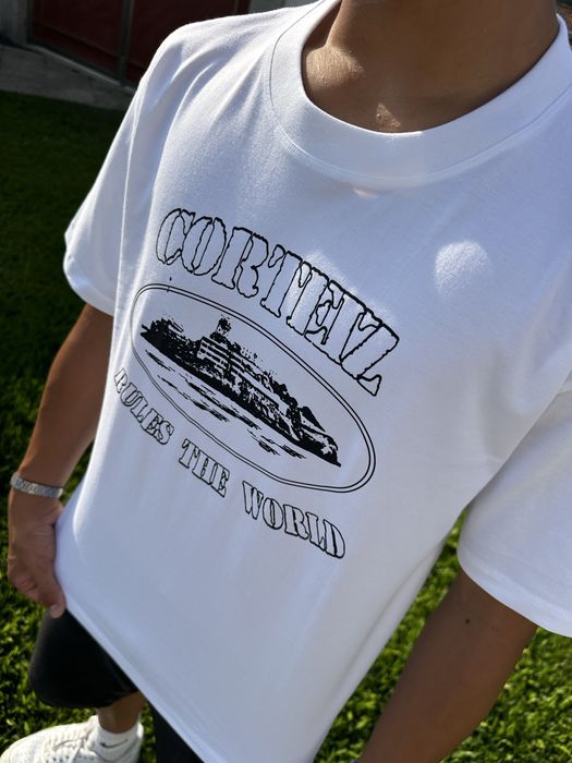Corteiz “Rules The World” T-Shirt Branca
