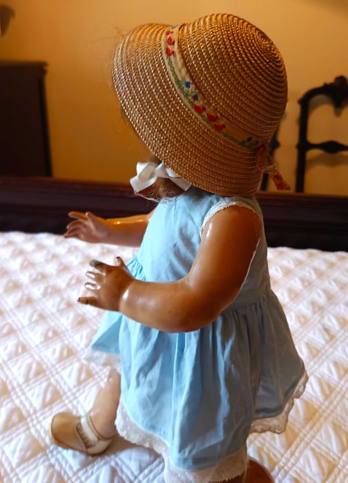 Boneca antiga espanhola (50 cm)