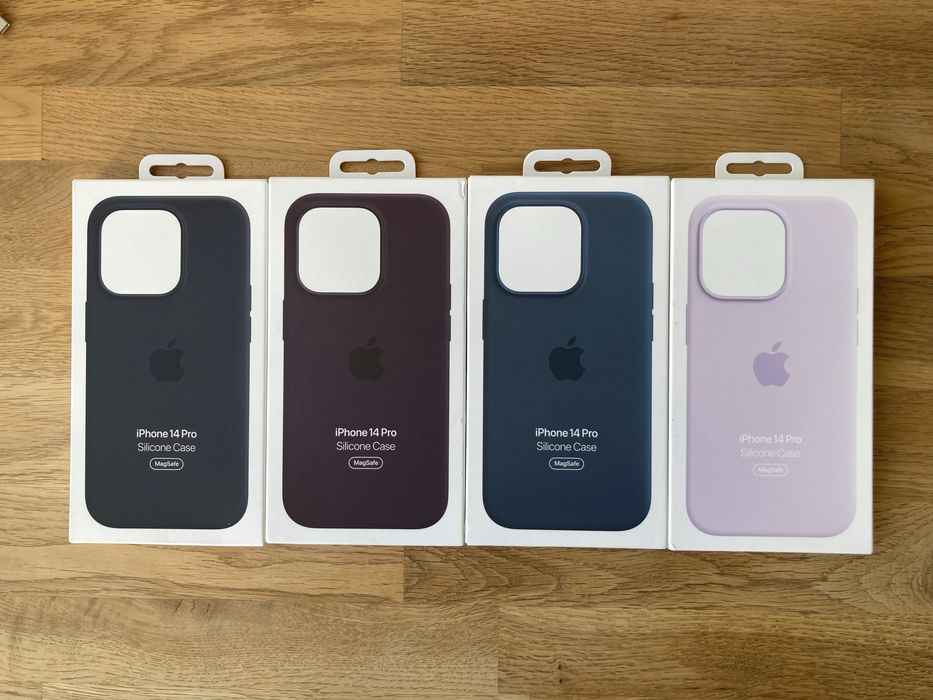 Оригінальний силіконовий чохол Apple iPhone 14 Pro Max Plus / MagSafe