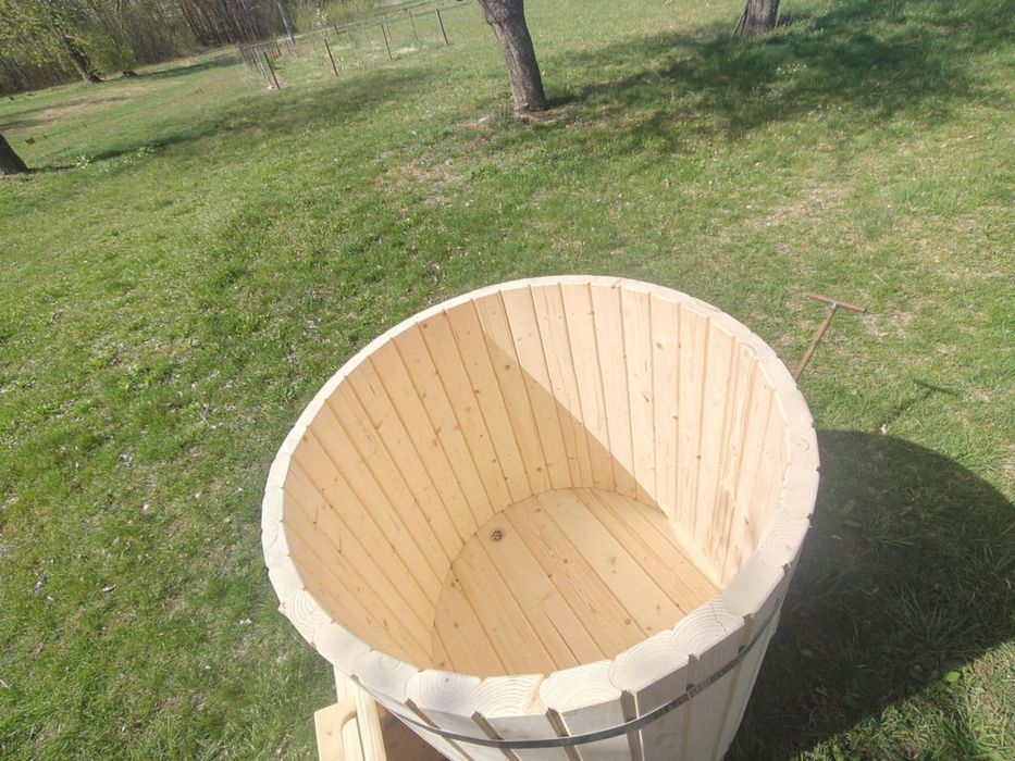 Beczka do morsowania schladzania po saunie