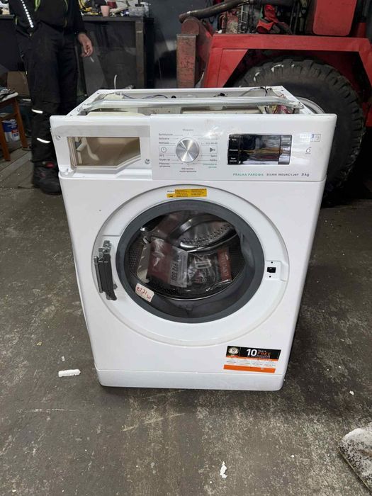 Pralka parowa uszkodzona