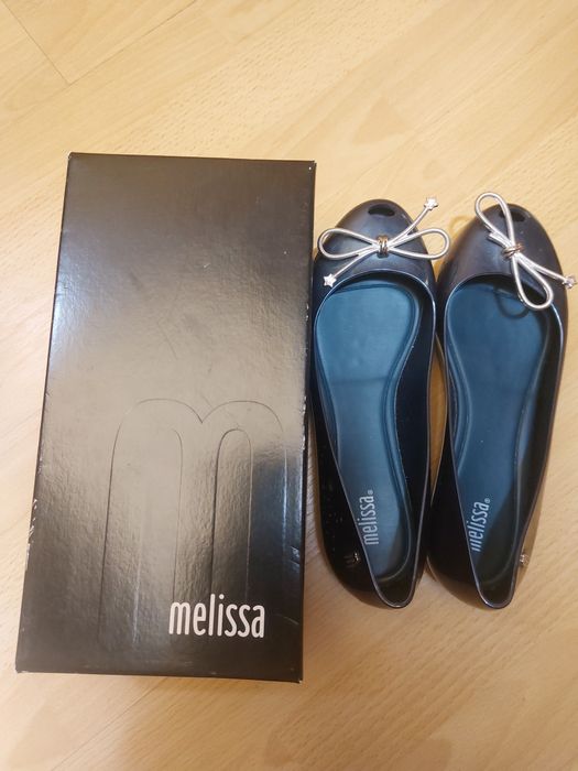 granatowe baleriny Melissa r.40
